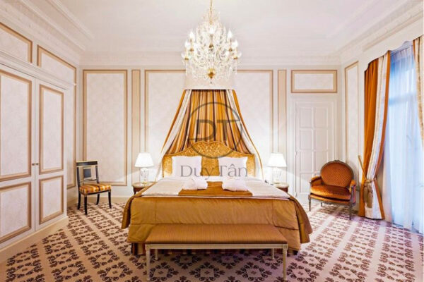 Mẫu thiết kế nội thất khách sạn 5 sao phong cách Luxury