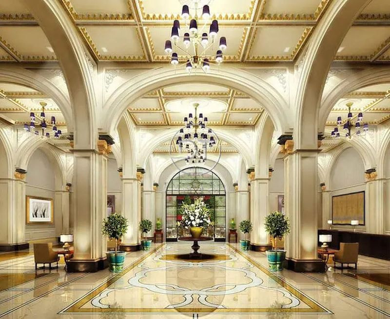 Thiết kế khách sạn tân cổ điển mang lại sự sang trọng và đẳng cấp